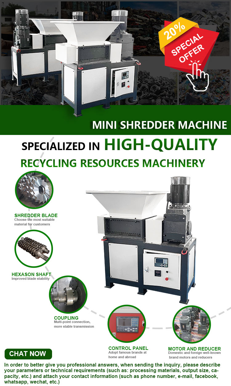 Mini shredder